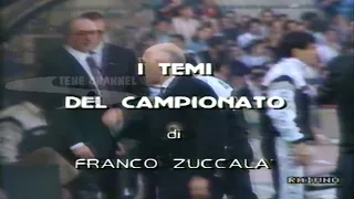 TG1 I TEMI DEL CAMPIONATO SERVIZIO DEL 17 MARZO 1990 DI FRANCO ZUCCALA'. #MEGLIOANNOIATOCHEINTUBATO