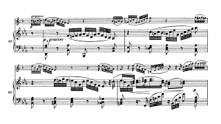 Johannes Brahms - Clarinet Sonata in E flat major, Op 120 No 2 (score)