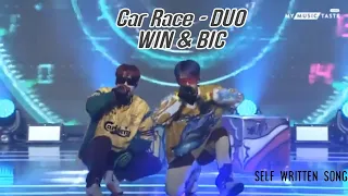 [MCND/엠씨엔디] CAR RACE BY duo BIC & WIN (Gem Space) MCND 2021 ON:LIVE CONCERT. self written song.