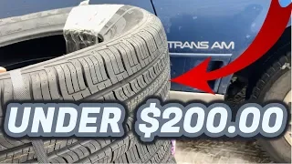 I Bought the Cheapest Set of Tires on Ebay!