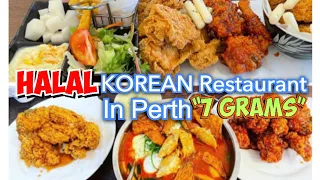 Famous HALAL KOREAN Restaurant in Perth “7 Grams“