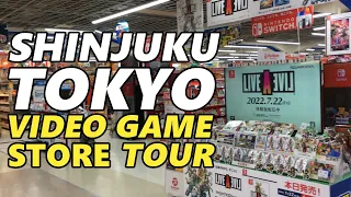 Walk in Japan! Shinjuku Bic Camera Video Games Store Tour!