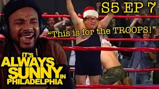 FILMMAKER REACTS It's Always Sunny Season 5 Episode 7: The Gang Wrestles for the Troops
