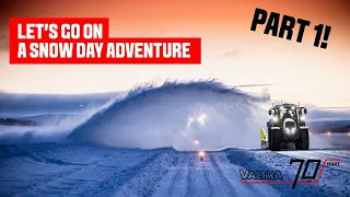 Valtra N and T Series: Snow Day, part 1