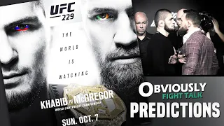 UFC 229 Predictions | Khabib Nurmagomedov vs Conor McGregor