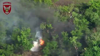 Russian Ammo Depots Taken Out With Artillery Fire