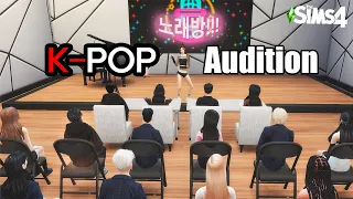 K-pop Audition in the Sims 4 l Let's Play