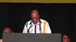 South African president wanted to say 'In the beginning..' Listen to him 😁😁😁