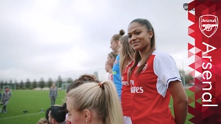 Behind the scenes: Arsenal Ladies photocall 2017