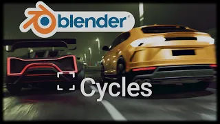 Realistic Car Animation - Blender 4.1 Cycles Render