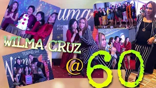 WILMA CRUZ 60TH BITHDAY, 60TH BIRTHDAY HOST, COMEDIAN HOST, ENERGETIC HOST, BIRTHDAY HOSTII MISS A