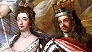 King William III "William of Orange" (1650-1702) & Queen Mary II (1662-1694)