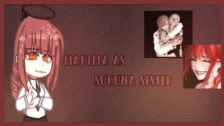 Jujutsu Kaisen React to Sukuna Sister as Makima [Chainsaw Man X Jjk AU]