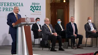 Compras consolidadas de medicamentos generan ahorros por 11 mil mdp. Conferencia presidente AMLO