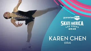 Karen Chen (USA) | Ladies Short Program | Guaranteed Rate Skate America 2020 | #GPFigure
