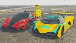 PROGEN EMERUS vs DEVESTE EIGHT - TEST DE VELOCIDAD - GTA V ONLINE