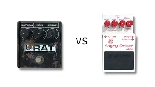 85 ProCo Rat vs Boss JHS Angry Driver JB-2