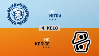4.kolo štvrťfinále HK Nitra - HC Košice HIGHLIGHTS
