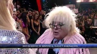 Showmatch 2012 - La Abuela aconsejó a todos los participantes de Bailando