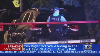 Two Boys Shot While Riding In Back Seat Of Car In Albany Park