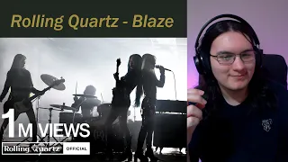 Metalhead Reacts | [MV] Blaze 블레이즈 by Rolling Quartz 롤링쿼츠 (Official Debut Single) #KRock #GirlBand