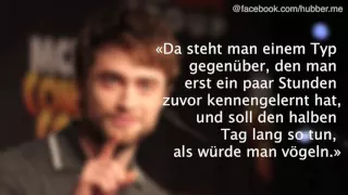 Daniel Radcliffe kichert vor Sex-Szenen