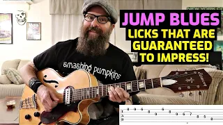 Wanna Sound Great Playing Jump Blues?  Learn These Licks to Sound Awesome!