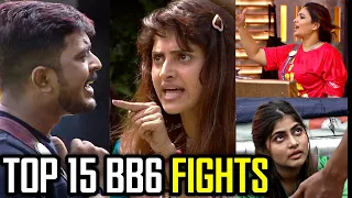 Top 15 Fights in Bigg Boss 6 House | தரமான சண்டைகள் | Tamil | Rakesh & Jeni