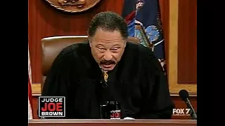 Judge Joe Brown -You are a filthy slob ! Pt- 2