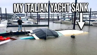 MY 30YR OLD ITALIAN YACHT SANK