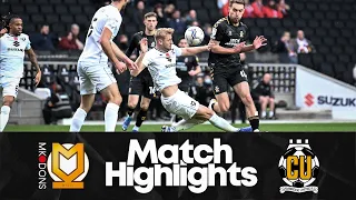 Match Highlights | MK Dons 4-1 Cambridge United