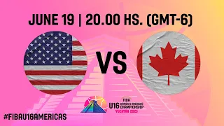 FINALS: USA v Canada | Full Basketball Game | FIBA U16 Women's Americas Championship 2023
