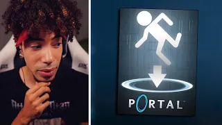 New Valve Fan PLAYS Portal For The First Time!