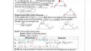 IM2 5.2 Triangle Congruence Post & Theor