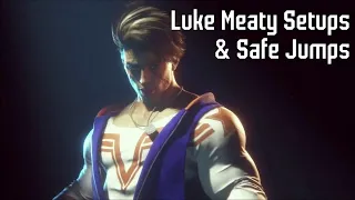 Luke Meaty Setups and Safe Jumps Guide - Street Fighter 6