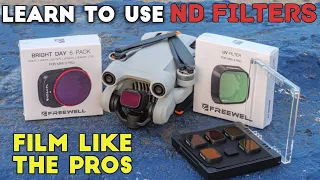 DJI Mini 3 ND Freewell Filters for Beginners 💪