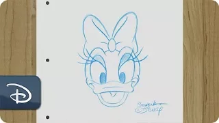 How-To Draw Daisy Duck | Disney Parks