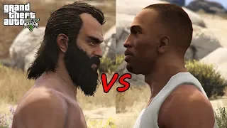 GTA V - Trevor Vs Carl Johnson