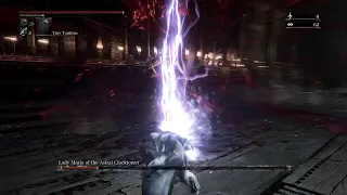 Bloodborne - Lady Maria of The Astral Clocktower NG+7 (No Damage) Tonitrus