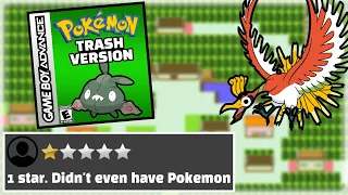 I played the WORST Pokemon rom hack... and enjoyed it