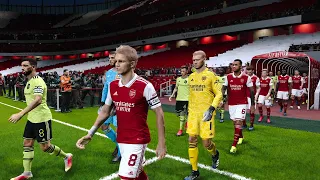 АРСЕНАЛ - МАНЧЕСТЕР ЮНАЙТЕД. Чемпионат Англии, 21 тур в PES