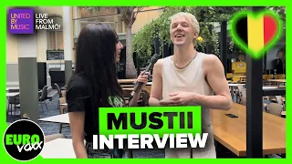 🇧🇪 MUSTII - 'BEFORE THE PARTY'S OVER' (INTERVIEW) // BELGIUM EUROVISION 2024