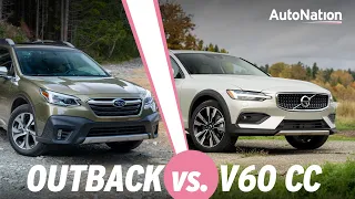 2020 Subaru Outback XT vs. Volvo V60 Cross Country Compared