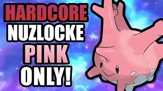 Pokémon Sun Hardcore Nuzlocke - Pink Pokémon Only! (No items, No overleveling)