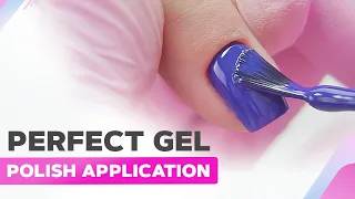 Perfect Gel Polish Application | Manicure Life Hacks | Vibrant Blue Nails