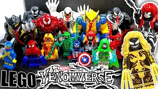 Фигурки симбионтов MARVEL с aliexpress/Venomverse minifigures LEGO