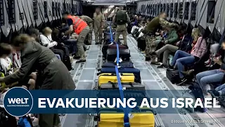 KRIEG IN NAHOST: Bundeswehr evakuiert Deutsche aus Israel - mehrere Flüge geplant