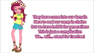 We Will Stand For Everfree (Lyrics) My Little Pony: Equestria Girls