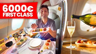 La mia prima volta in PRIMA CLASSE - First Class Emirates Dubai Milano