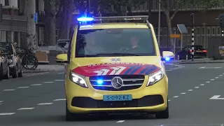 Ambulances & Transplantatieteam met spoed in Rotterdam
